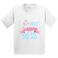 thumbnail image 3 of Inktastic Most Magical Big Sis Cute Unicorn Youth T-Shirt, 3 of 5