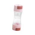 thumbnail image 1 of AMLESO Quantitative Seasoning Bottle Condiment Container Double Head Pepper Shaker Pink, 1 of 8