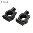 thumbnail image 1 of 1pcs 8mm 10mm 7/8" Black Aluminum Motorcycle Rearview Handlebar Mirror Mount Holder Adapter Clamp Base Universal8mm He Qiyong unisex, 1 of 1