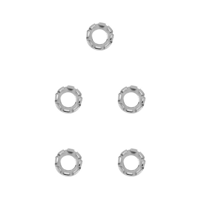 Eigraketly 1 Uds. Llave para pezón de radios de bicicleta, llave para llanta de rueda de 8 vías, herramienta de reparación de acero inoxidable, accesorio Type2 NO2 Eigraketly CBP123998