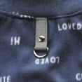 thumbnail image 4 of TELOLY Dog Clothes,Soft Fleece Fabric Dog Jacket,Cozy and Warm Practical Leash Hook Dog Sweatshirt,Grey,M, 4 of 4