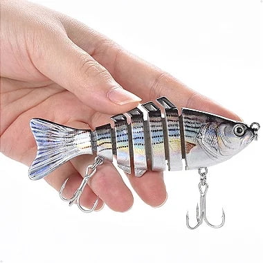 5PC artificial baits fishing lure Lifelike Swimming Action for all fish
