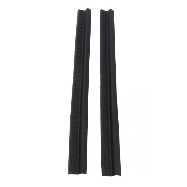 Door Sill Entry Guard Scuff Plate, Stylish Look Protective Door Sill Entry Scuff Plate Protector Scratch Proof Rubber for Vehicle