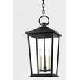 thumbnail image 2 of F8911-TBK-Troy Lighting-Soren - 3 Light Outdoor Pendant In Transitional Style-23.5 Inches Tall and 11 Inches Wide-Black Finish, 2 of 4