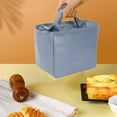 thumbnail image 2 of Dmlowu Lunch Box for Women 7x9" Durability Lunch Bag Portable Transparent Insulated Cooler Lunch Tote Bag for Home Office School Supplies, 2 of 9