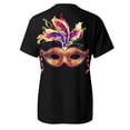 thumbnail image 5 of TSADFHJI Hauts de Noël pour Femmes 2X Printemps Été Imprimé Manches Courtes Col Rond T-Shirt Haut S Jaune, 5 of 5