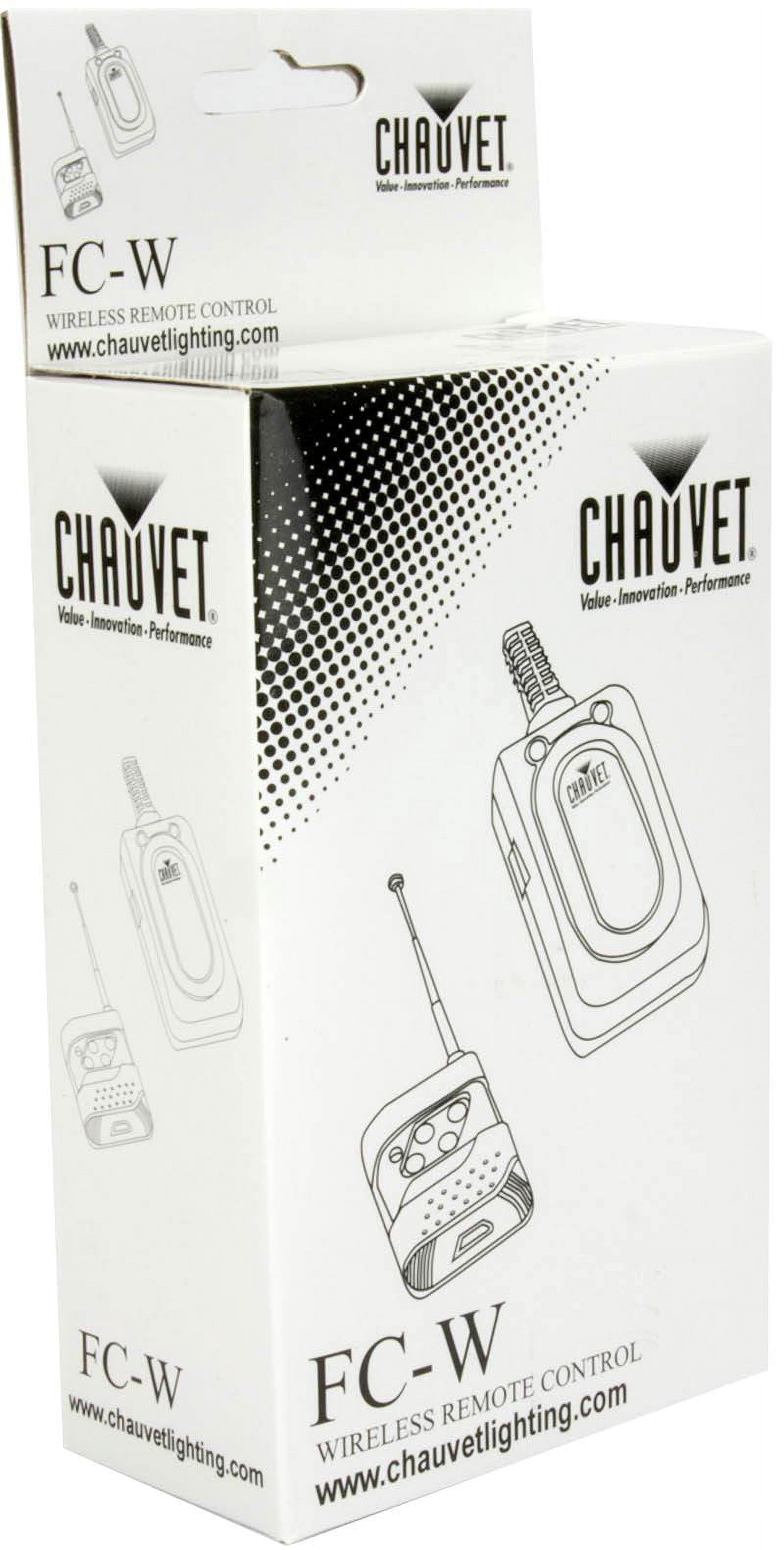 Chauvet DJ FC-W Wireless Remote Controller Activate 4 Fog Machines LED Indicator