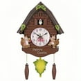 thumbnail image 6 of Wall-mounted Alarm Clock Cuckoo Pendulum Clocks For Home Living Room Art Decor, 6 of 9
