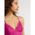 thumbnail image 3 of Sofia Intimates Women's and Plus Modal Cami and Pajama Pants Set, 2-Piece, Sizes XS-3X, 3 of 4