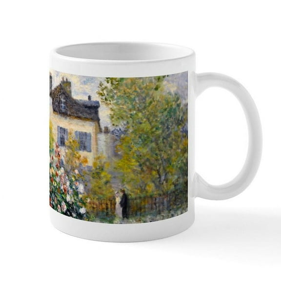 CafePress - Monet Argenteuil Mug - 11 oz Ceramic Mug - Novelty Coffee Tea Cup