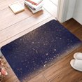 thumbnail image 2 of Cauagu Gold Black Glitter Print Front Door Mat for Indoor Entrance 16x24 Inche,Absorbent Doormat Washable Carpet for Bathroom/Garage/Kitchen/Entry/Back, 2 of 7