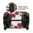 thumbnail image 2 of Fuzoiu Christmas Print Suitcase Cover,Washable Luggage Covers for Suitcase,Elastic Luggage Protector Cover,Scratch Resistant Travel Suitcase Covers-Medium, 2 of 7