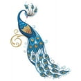thumbnail image 2 of Peacock Wall Decal Sticker by Wallmonkeys Vinyl Peel and Stick Graphic (12 in H x 9 in W, 2 of 4