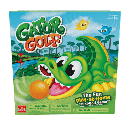 Goliath Games Gator Golf Game (ages 3+) (Best Games For 5 Yr Olds)