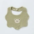 thumbnail image 4 of Baberos para bebé YONGSHENG unisex ajustables absorbentes de algodón orgánico, 4 of 4