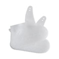 thumbnail image 1 of Almencla Couvre-Chaussures Réutilisables Imperméables Bottes Couvre-Chaussures en Silicone Unisexe Blanc m, 1 of 8