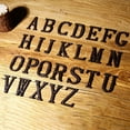 thumbnail image 3 of Placa de puerta de casa de hierro fundido de estilo retro Farfi con símbolo de letra (tipo I), 3 of 8