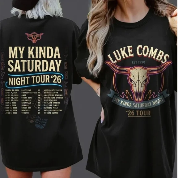 Combs My Kinda Saturday Night Tour 2026 T-Shirt, Country Music Fan Gift Multi