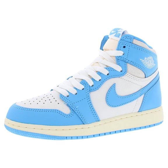 Big Kid's Jordan 1 Retro High OG DK Powder Blue (FD1437 402) - 4.5