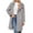 Gray, variant on Lindreshi Winter Coats for Women 2025 Trendy Womens Ladies Warm Faux Furry Long Coat Jacket Winter Solid Turn Down Collar Outerwear
