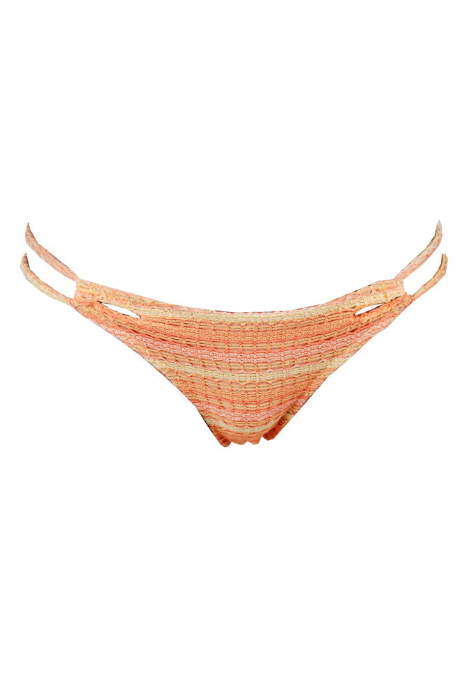 womens orange bikini