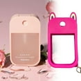 thumbnail image 4 of WINDLAND Portable Silicone Hand Sanitizer Holder Case Keychain Detachable Lovely Ear Cove, 4 of 9
