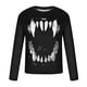 thumbnail image 3 of Blusas y camisas de manga larga y cuello redondo para hombre, estilo casual, con estampado de Halloween, de poliéster., 3 of 3