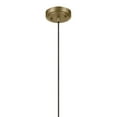 thumbnail image 2 of 52177NBR Kichler Lighting Zailey - 1 Light Pendant-14.25 Inches Tall and 16 Inches Wide-Natural Brass Finish, 2 of 6