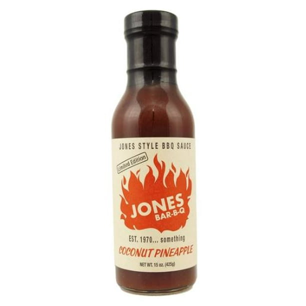 Jones BARBQ Coconut & Pineapple Barbecue Sauce