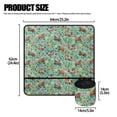 thumbnail image 5 of HELLHERO Horse Flowers Pattern Sewing Machine Pad Organizer Sewing Machine Dustproof Sewing Accessories with Storage Cylinder Fabric Polyester Sewing Machines Pad, 5 of 5