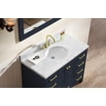 thumbnail image 4 of Ariel A043s Cambridge 43" Floor Mounted Single Basin Vanity Set - Brown, 4 of 7