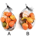 thumbnail image 3 of Artificial Harvest Decoration Thanksgiving Home Decoration Set Halloween Decor Prop Artificial Pumpkins Props Simulation Pumpkins Pine Cone Set, 3 of 7