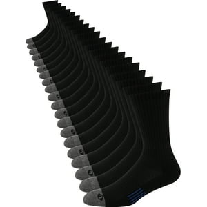 COOPLUS Men's Crew Socks, 10-Pack