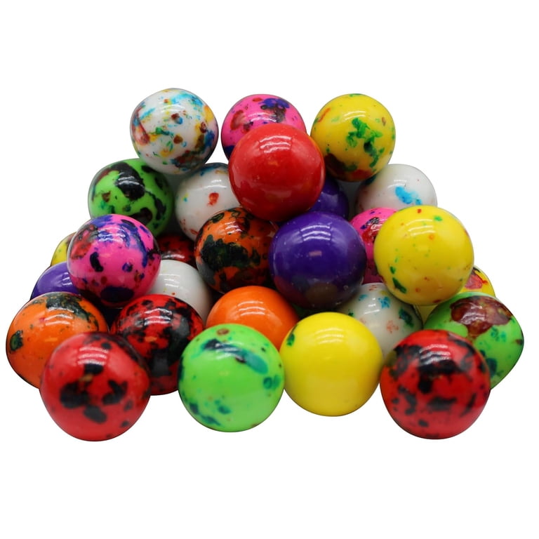 Naturejam 1 inch Jawbreakers Candy - Assorted Colors, Rainbow