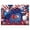 A, variant on Hvmvliv 4th of July Backdrops (11.81x7.87in) 4th of July Backdrops Independence Day Red White and Blue Flag Hanging Background Cloth For Fourth of July Party Decorations Multicolor