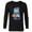Black, variant on Studios Loki Season 2 TVA Miss Minutes Hourglass - Long Sleeve T-Shirt for Men - Customized-Navy