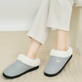 thumbnail image 6 of Ecetana Womens Slipper With Memory Foam Fluffy Soft Warm Slip On House Shoes, 6 of 6