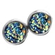 thumbnail image 5 of Jumpingount Pendientes Aro de acero inoxidable Gotas para los oídos Espárragos Magnífico regalo Verde mixto Verde mixto 5Conjunto, 5 of 6