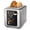 2-Sliver, variant on WHALLULTRA Touchscreen Toaster 2 Slice, Stainless Steel, 1.5 " Wide Slots, Bagel, Defrost, 850W