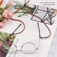 thumbnail image 2 of Correa ajustable para gafas de cuero PU, 3 uds., para hombres y mujeres, 27 x 0,4 cm, 2 of 5