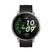 Amazfit Active 3 Premium GPS Running Smart Watch, 1.32 AMOLED Sapphire Display, 12-Day Battery, Offline Maps, 170+ Workout Modes, Heart Rate & Fitness Tracker for Android & iPhone - Apex Silver