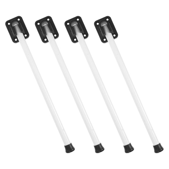 FELTECHELECTR Lightweight Metal Folding Table Legs Durable Multicolor for Portable Solutions