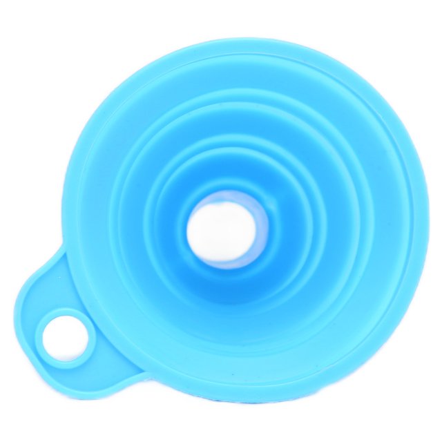 Silicone Filter Funnel Effectively Filter Impurities Wide Mouth Design Foldable No Three Dimensional Printer Accessories