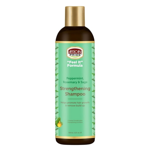 African Pride Feel It Formula Strengthening Shampoo 12 Ounce (354ml) (Pack of 2)