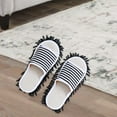 thumbnail image 3 of Zapatillas de fregona de limpieza, sandalias de limpieza, zapatillas de fregado desmontables, zapatos de limpieza para casa, granja, cocina, pulido de 35 a 38 negro BLESIY Zapatillas de fregona, 3 of 8