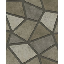 Decorline Coty Stone Geometric Patchwork Wallpaper