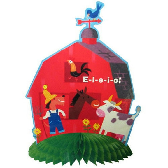Barnyard EIEIO Honeycomb Centerpiece (1ct)