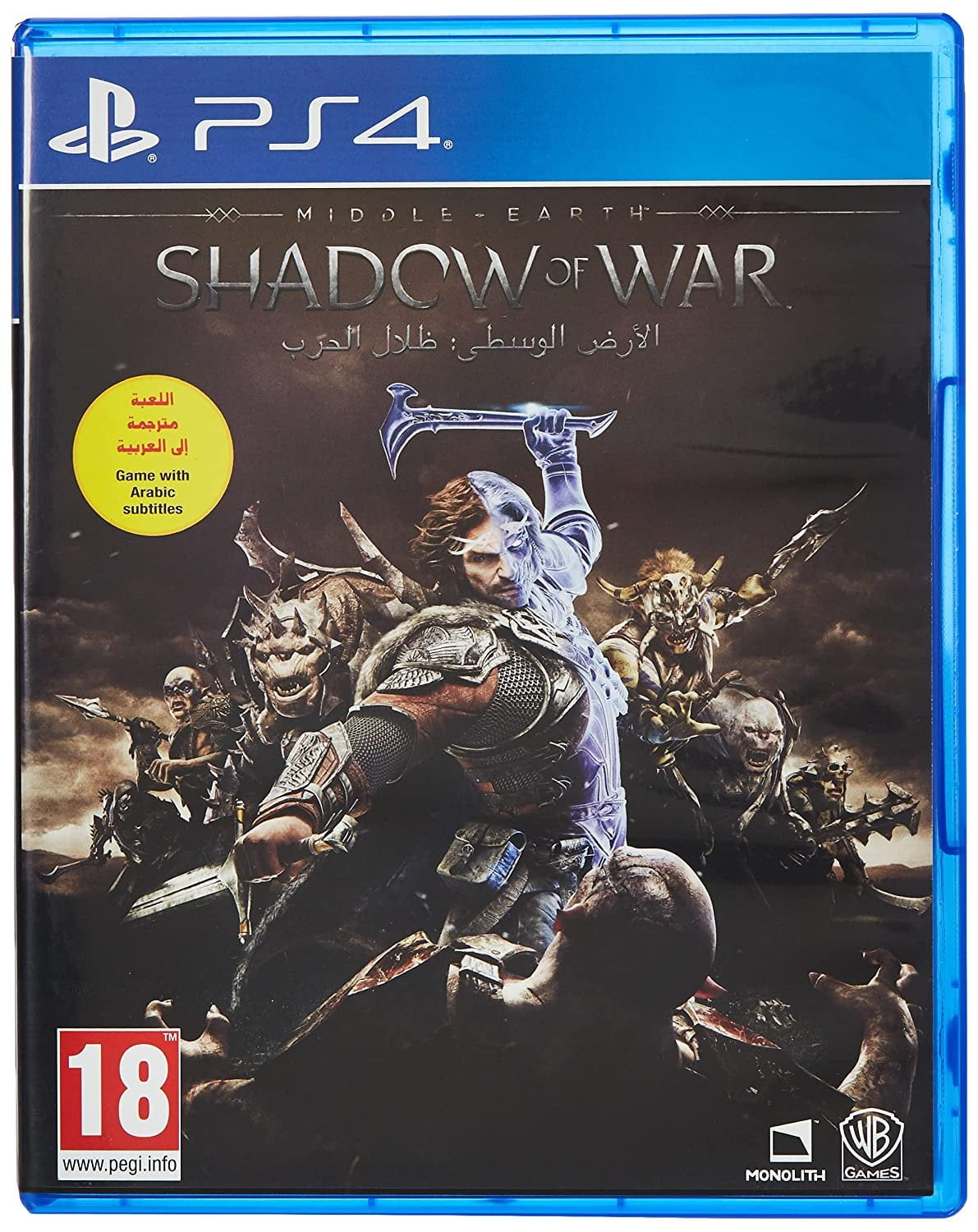 Middle-Earth Shadow Of War Gold Edition Steelbook - PS4 - Game