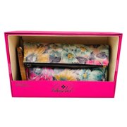 Patricia Nash Women's Tooled Leather Valerie Fold Over Wristlet Flowers Gift Box