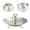 Diameter 9 IN, variant on Premium Vegetable Steamer Basket Stainless Steel Folding - Expandable 6.1" to 11" with Triangle Stand for Veggie, Fish & Seafood